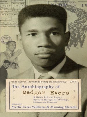 cover image of The Autobiography of Medgar Evers